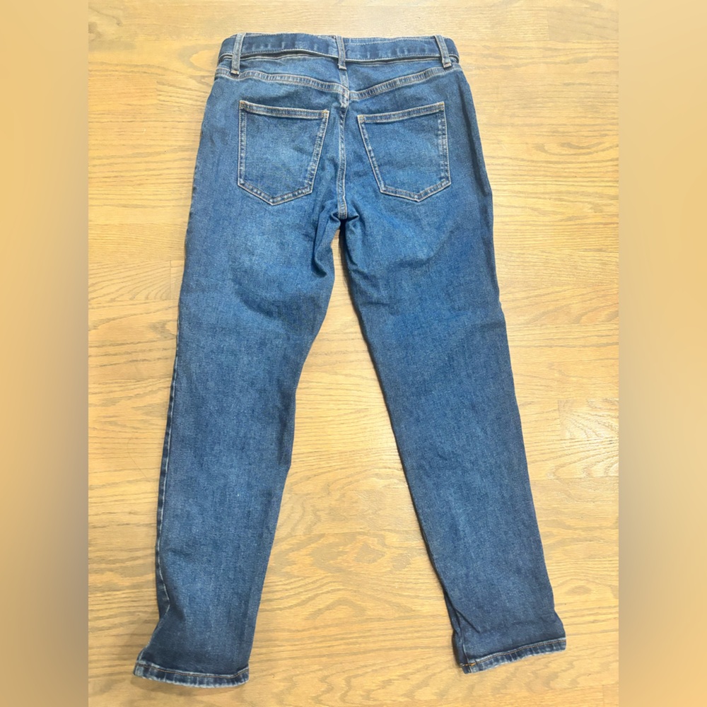NWOT Boden Patch Pocket Girlfriend Jeans. Indigo women’s size 4P Petites - Picture 5 of 6